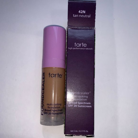 Tarte Travel-Size Babassu Foundcealer Dewy Foundation SPF 20 in 42N Tan Neutral